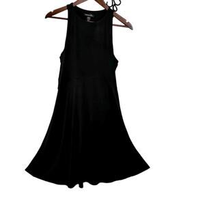 Athleta Little Black Dress. Small. Fitted bodice-flowing at skirt. Travel dress